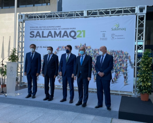 Las autoridades inauguran SALAMAQ21.